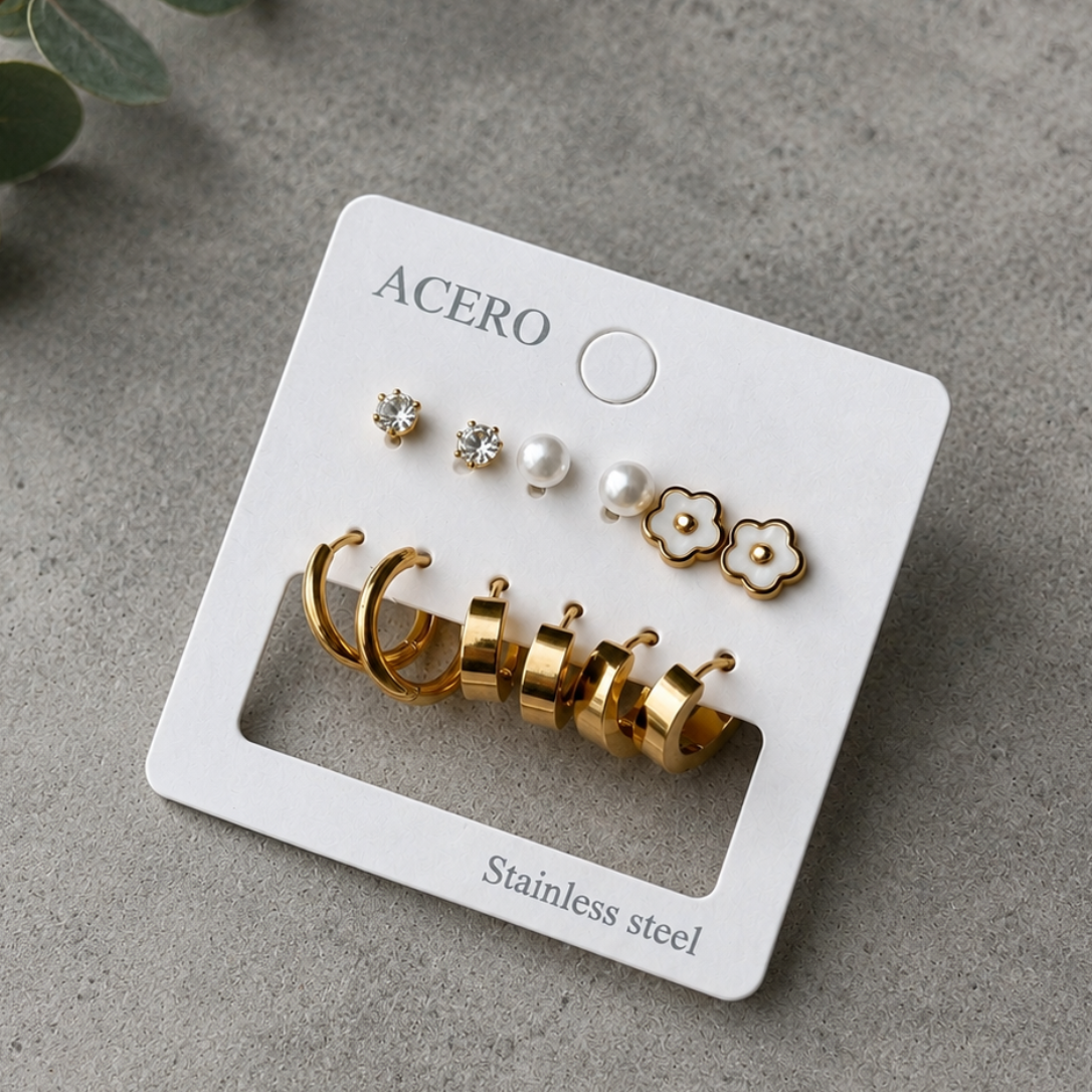 Minimal Luxe Earrings