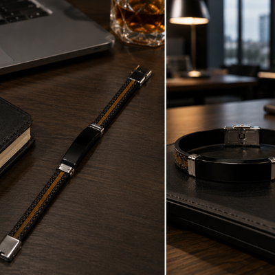 Black brown Bracelet For Men