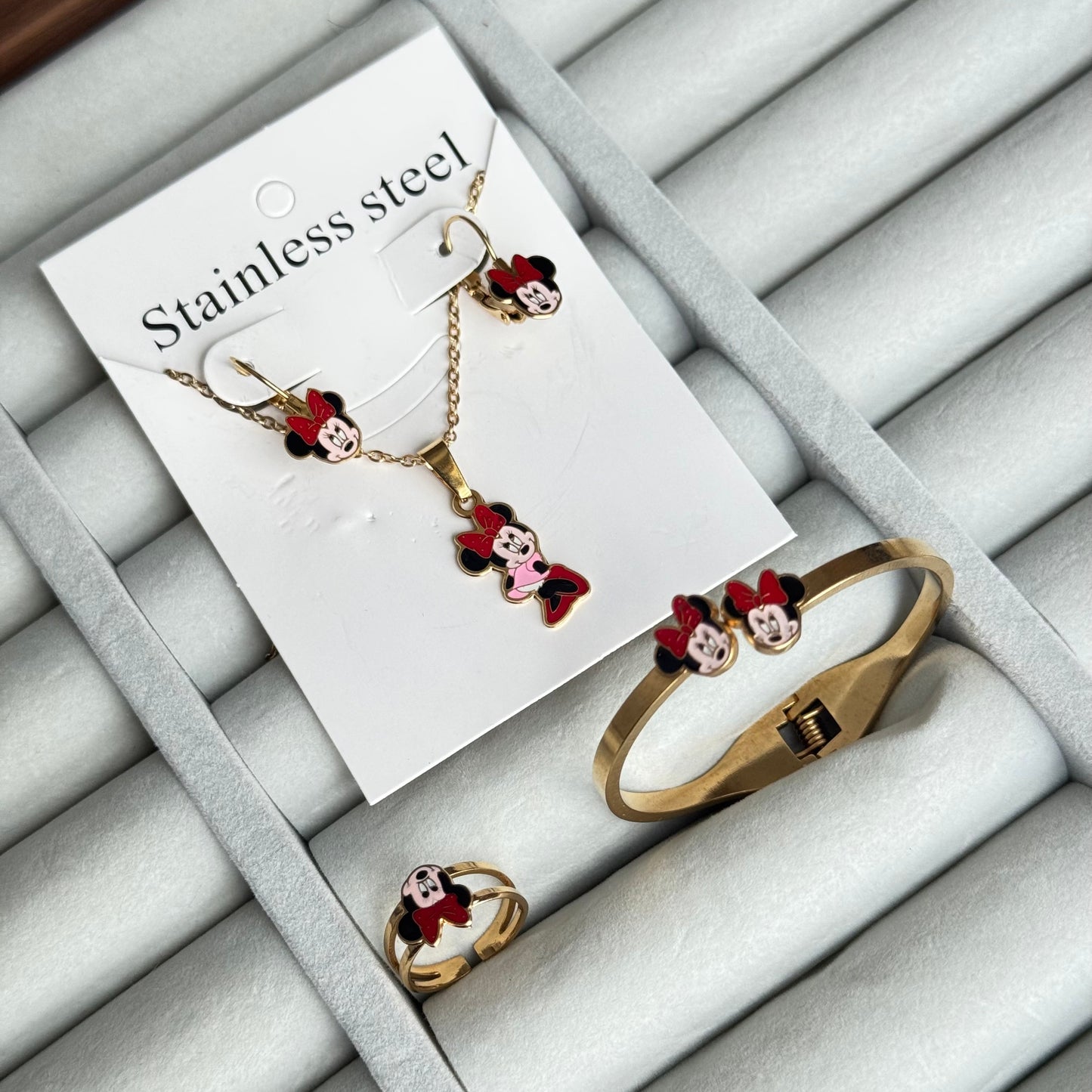 Mickey Mouse Jewelry Set
