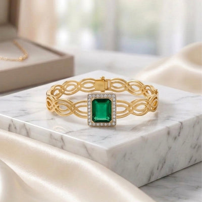 Emerald Beauty Bangles