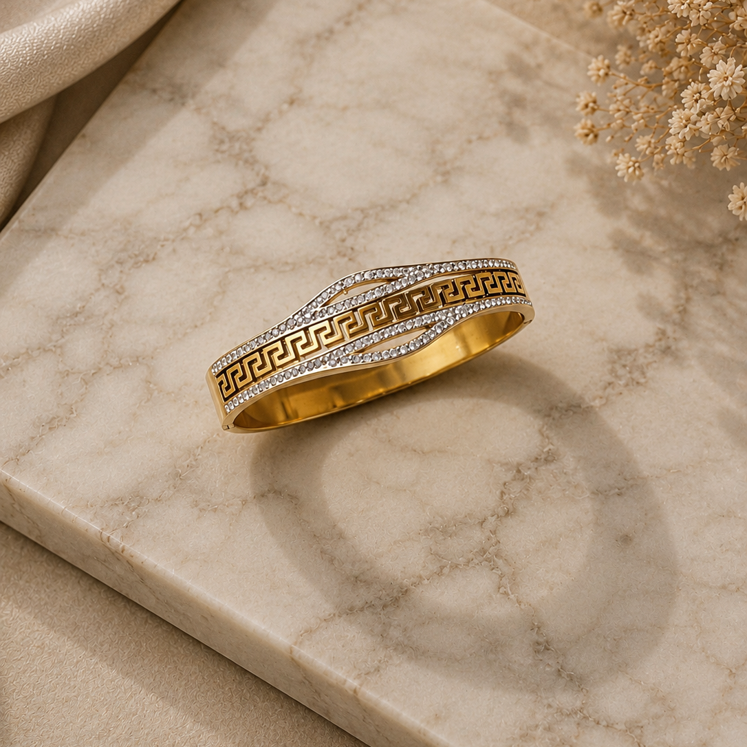 Signature Greek Bangle