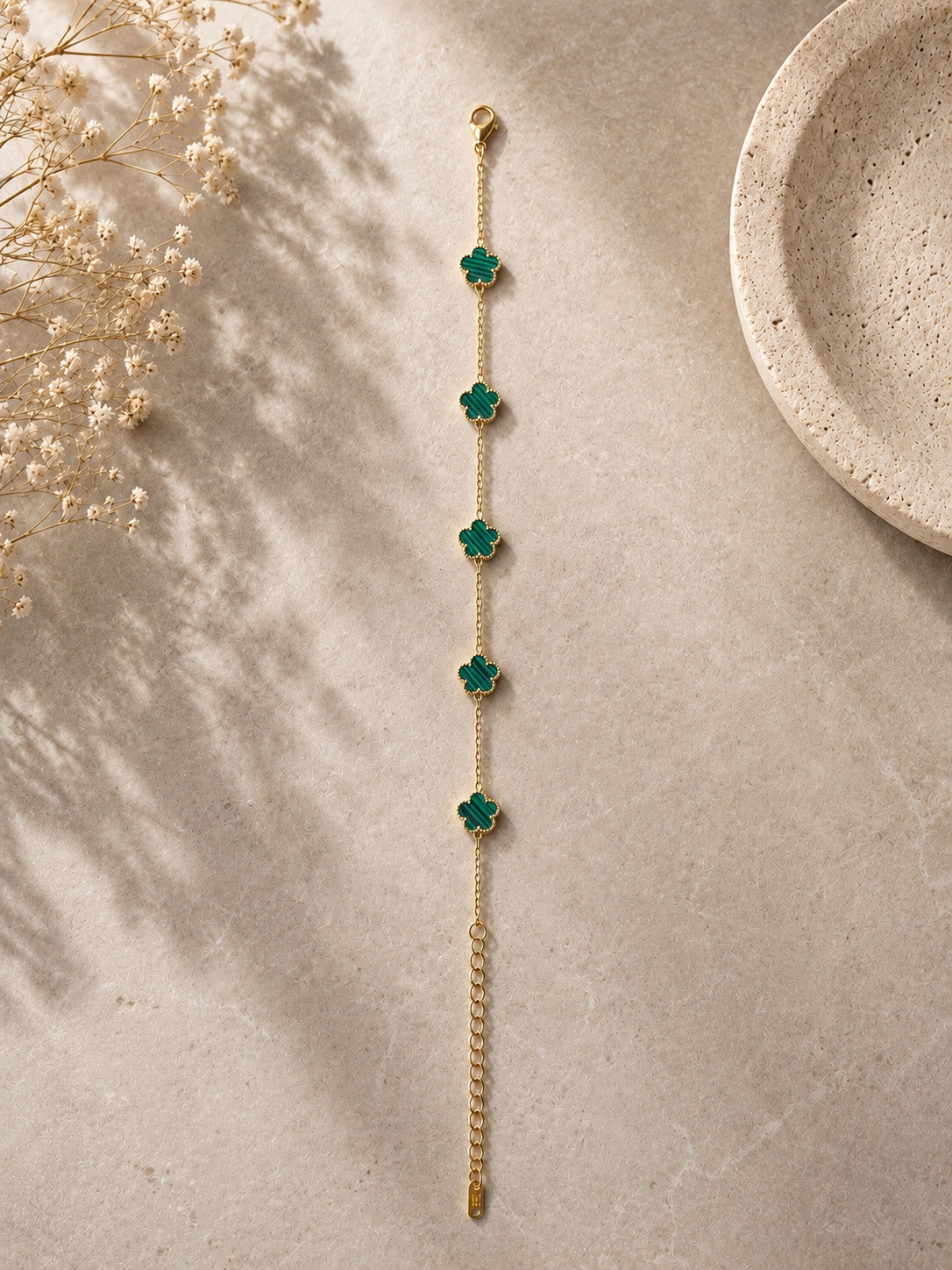 Green Clover Luxe Bracelet