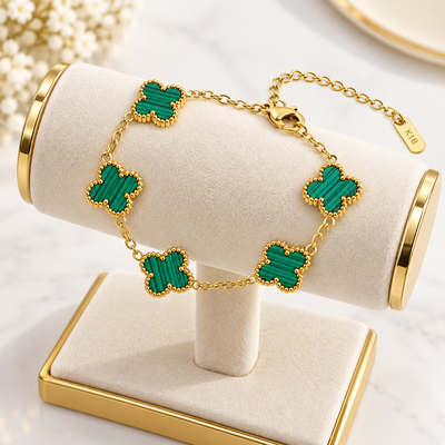 Green Clover Luxe Bracelet