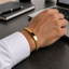 Gold Men's Stainless Steel Bracelet
