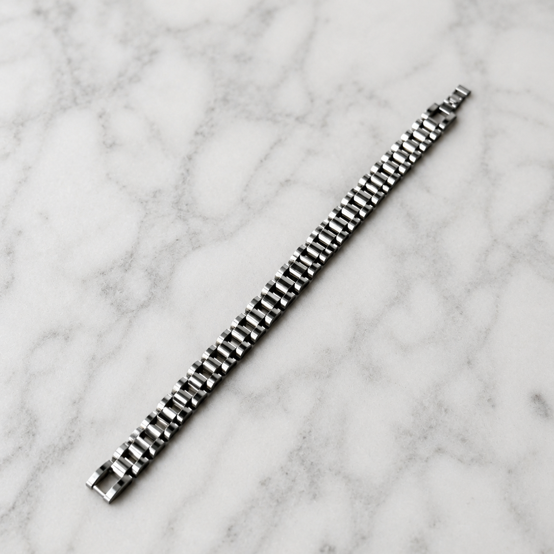 Silver Stainless Steel Bracelet