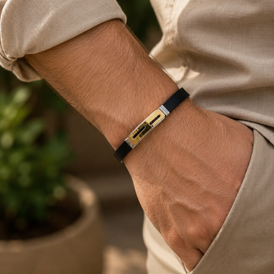 Prestige Black Gold Bracelet