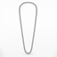 A silver-toned metal chain necklace at qatar doha