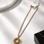 Buy premium gold Ayatul Kursi necklace for men in Doha, Qatar. Stainless steel Islamic pendant, waterproof, fade-resistant, with fast delivery across Qatar.