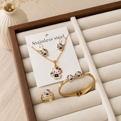 Kitty Princess Jewelry Set