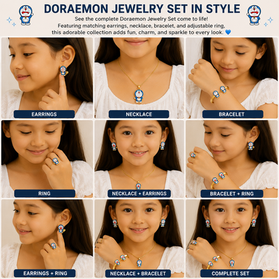 Doraemon Jewelry Set