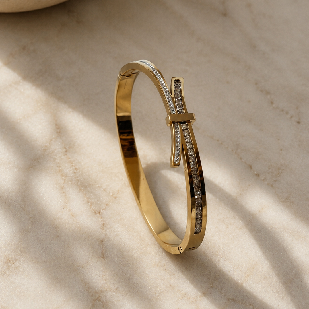 Sparkling Stone Bangles