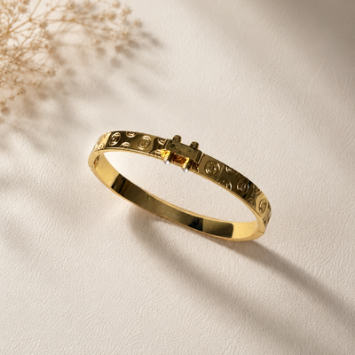 Cartier-Inspired Gold Plated