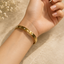 LV-Inspired Gold Plated