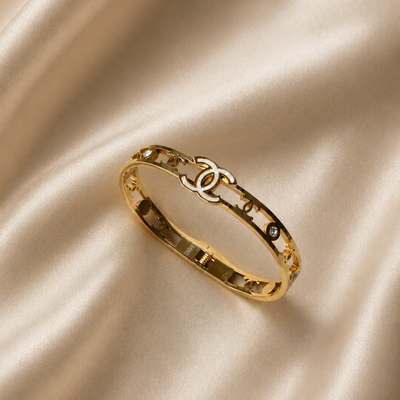 Chanel Premium Stainless Steel Women's Bangle