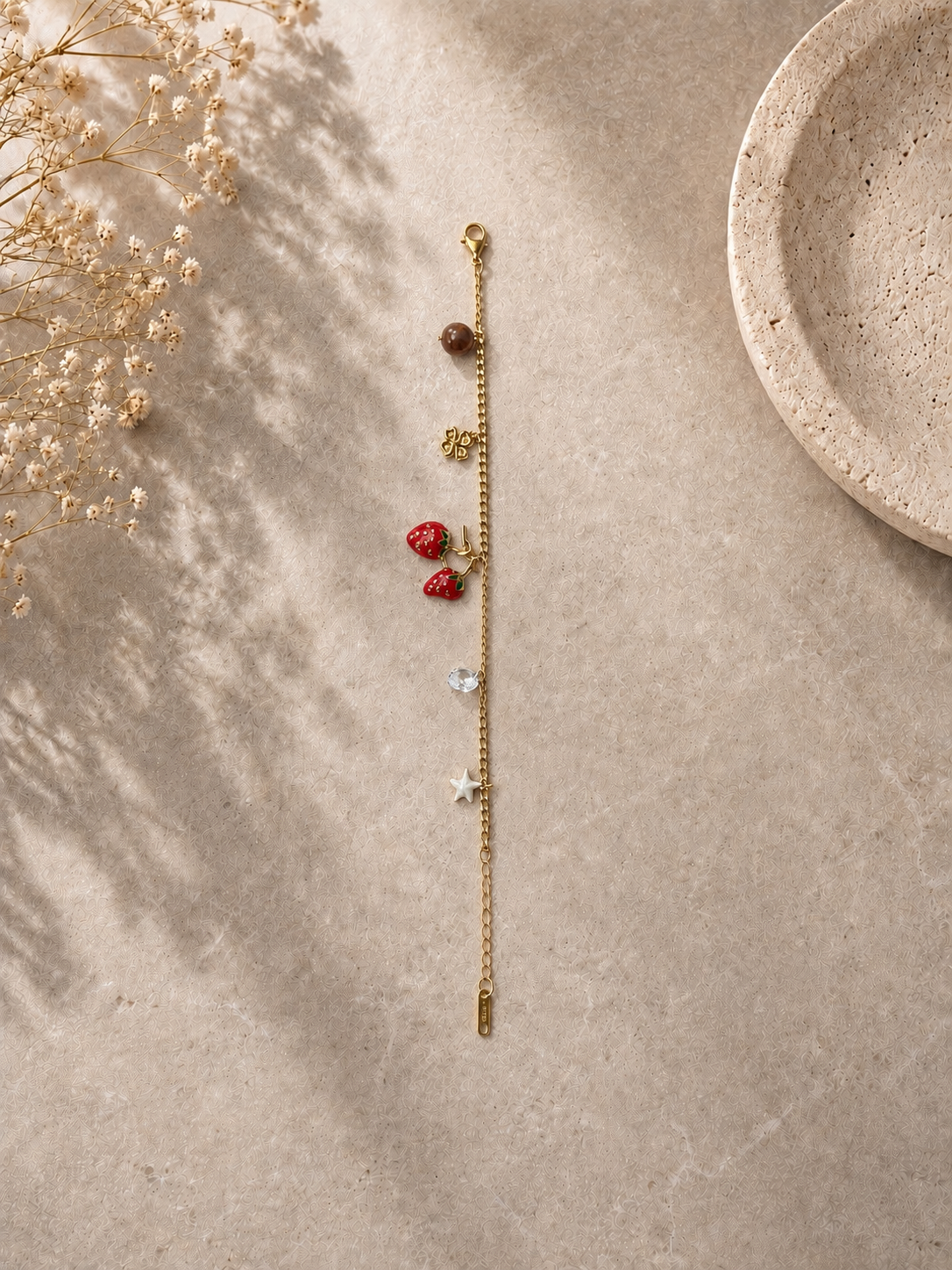 Cherry Berry Charm Bracelet