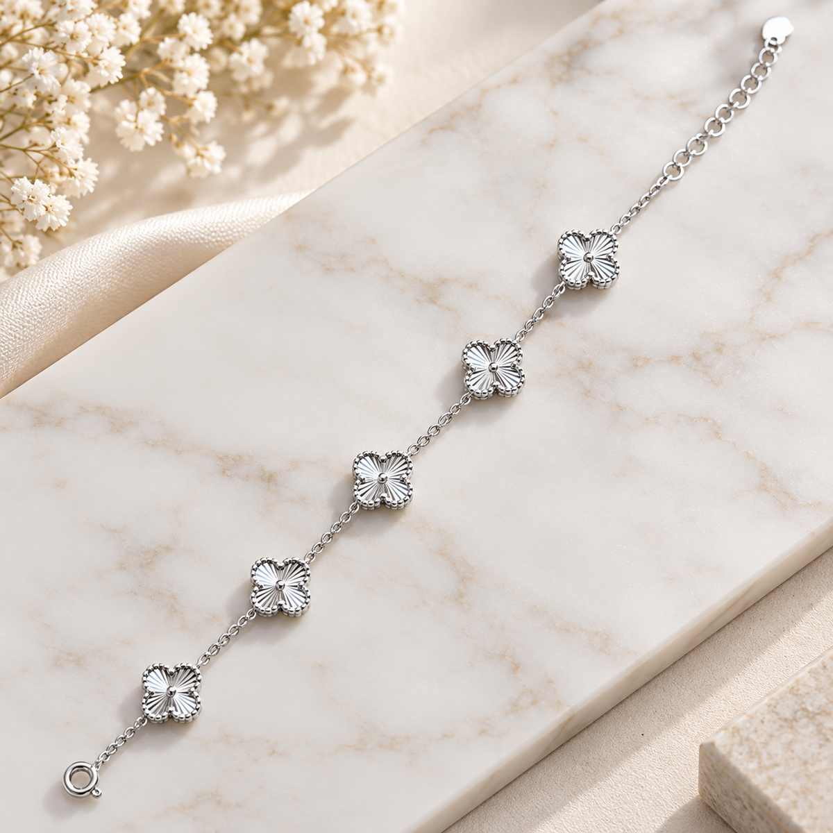 Silver Van cleef Bracelet
