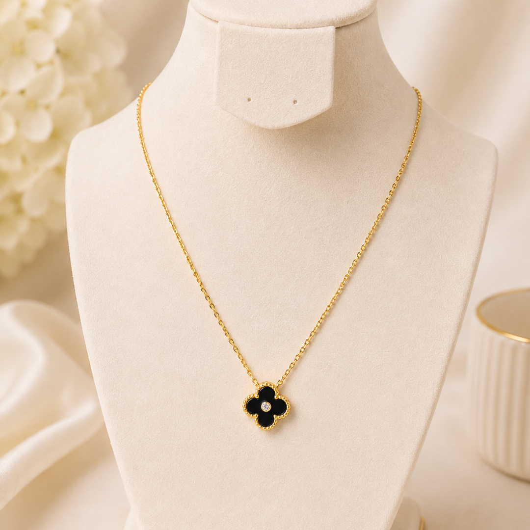 Eternal Black Shine Necklace