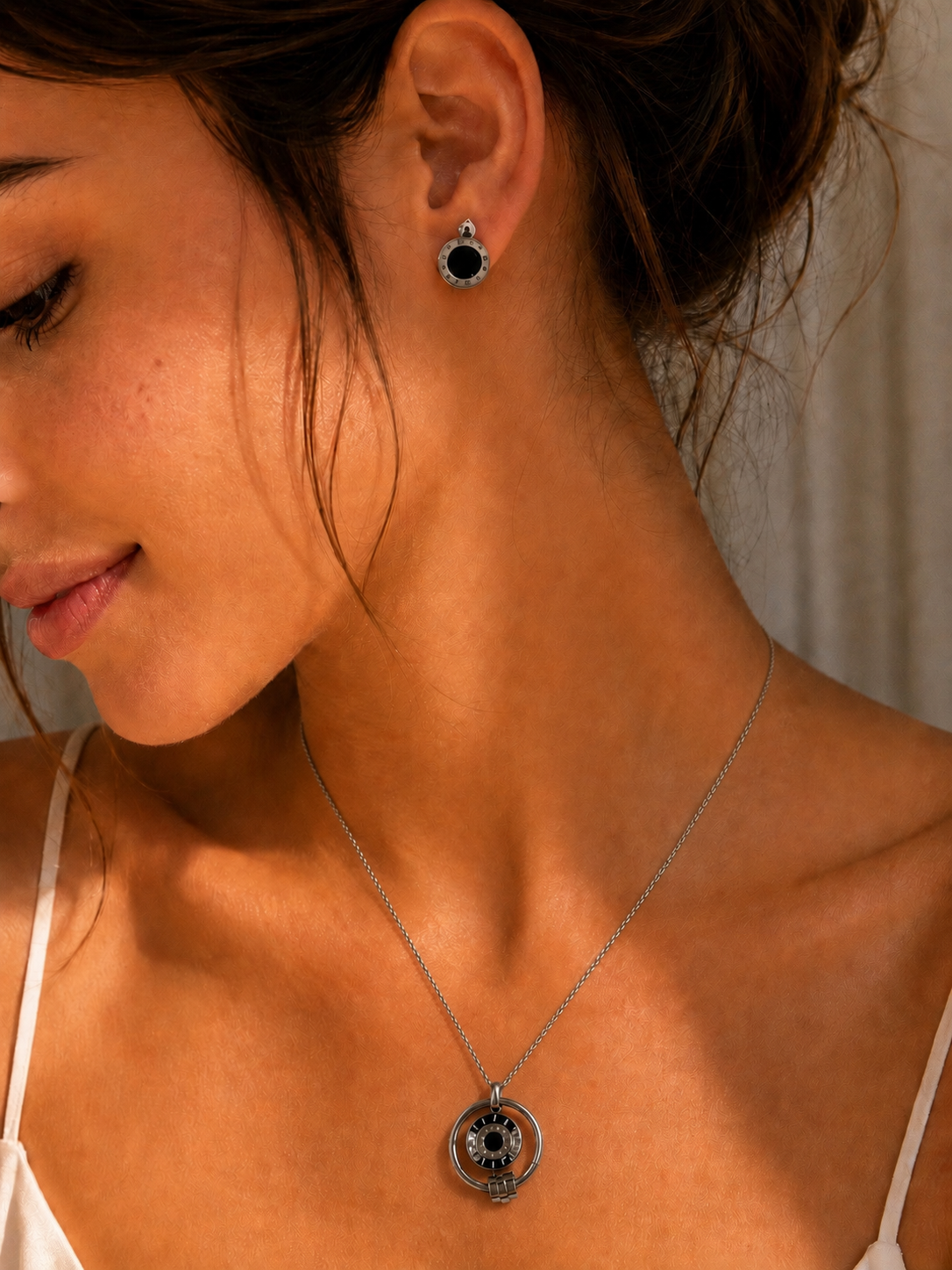 Silver Orbit Elegance Set