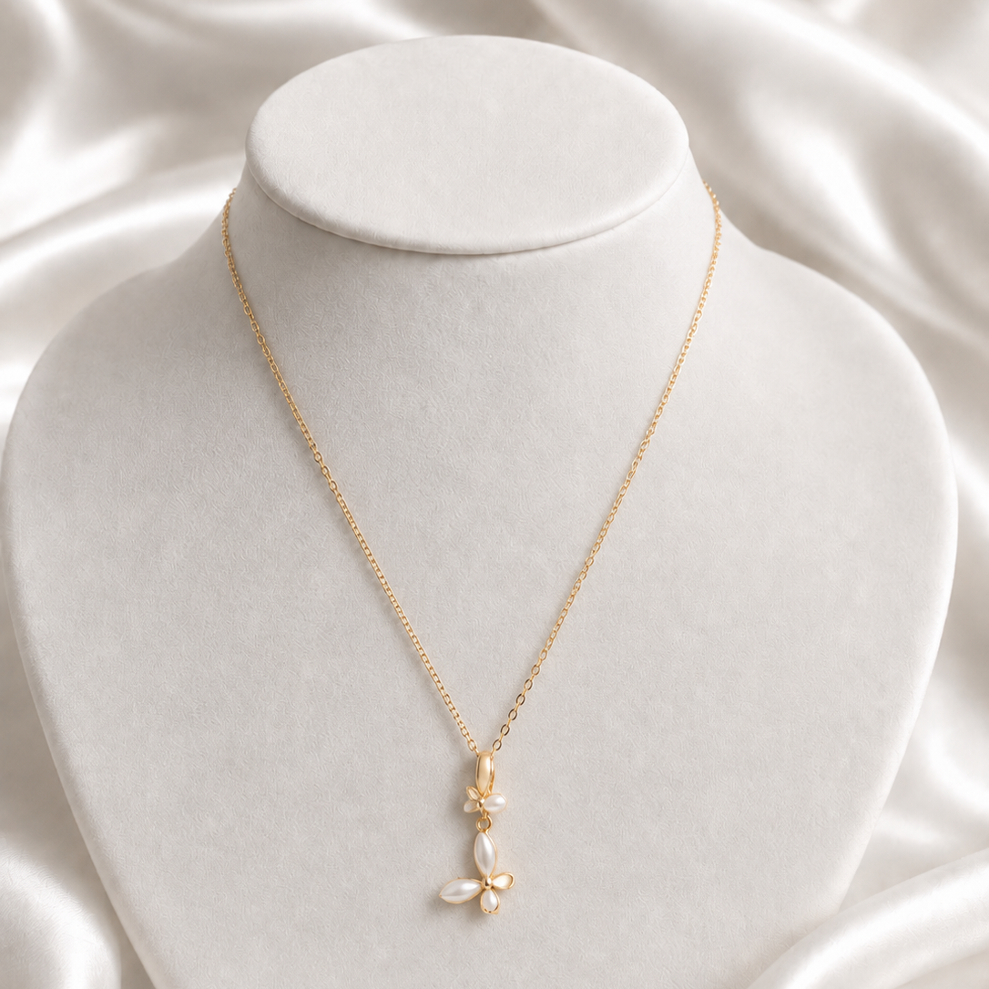 Pearl Butterfly Pendant