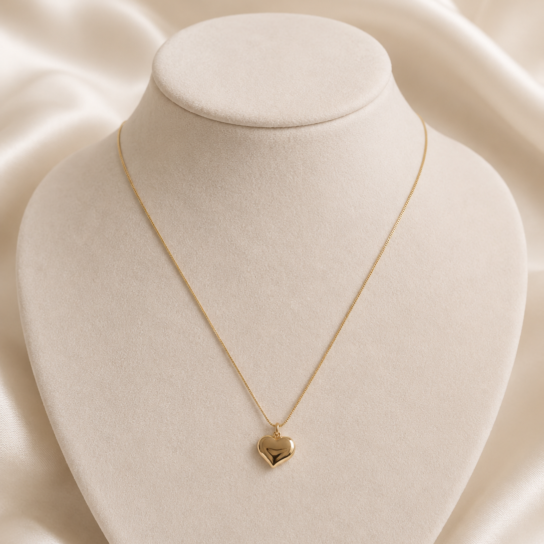 Golden Romance Pendant
