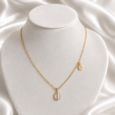 Inspirational Gold Pendant