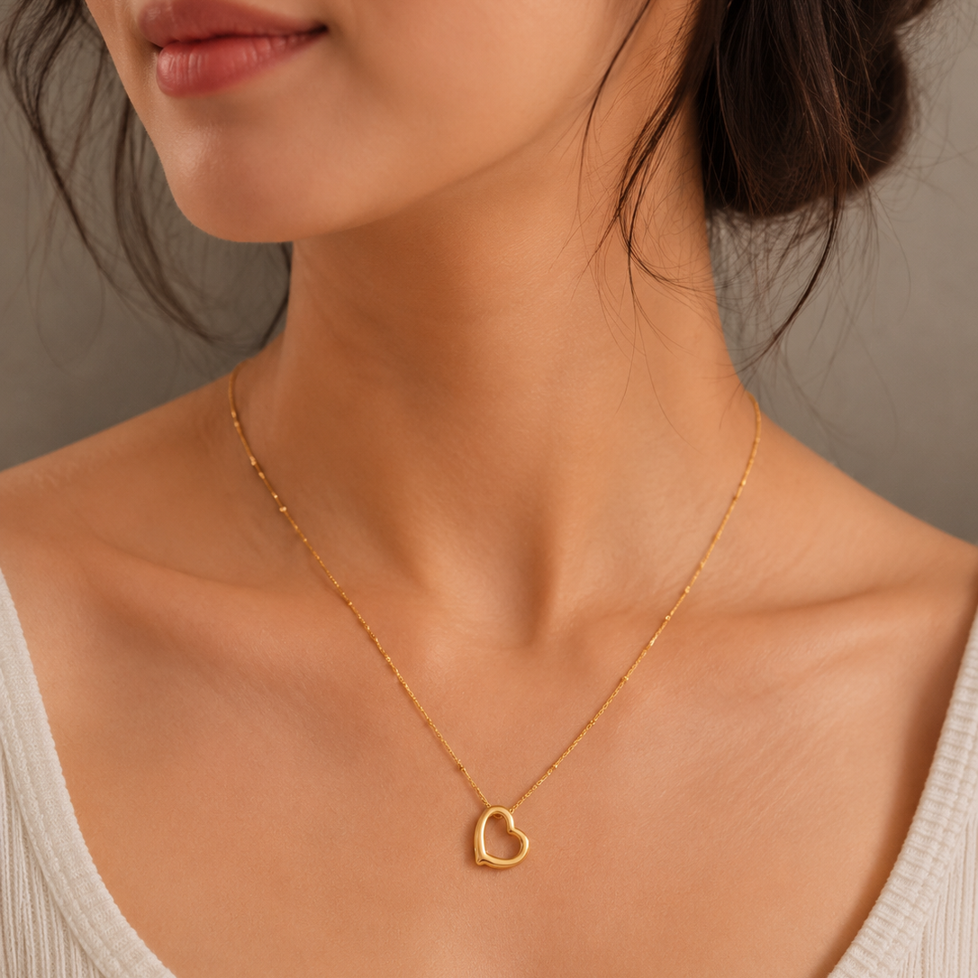 Sweetheart Gold Pendant
