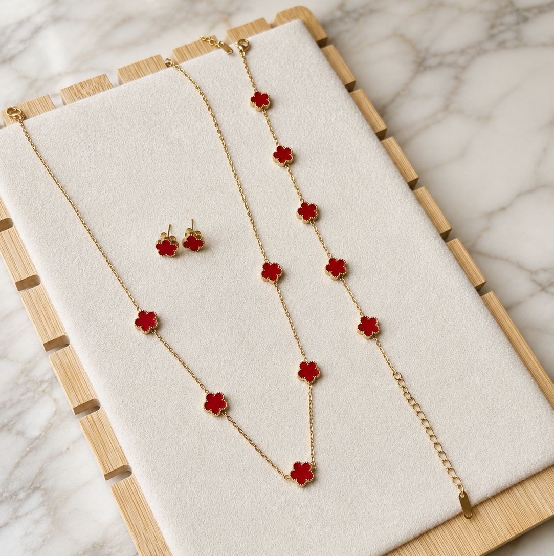 Red Clover 3-Piece Set