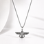 Buy premium men's eagle pendant necklace in Doha, Qatar. Stainless steel, waterproof, fade-resistant silver necklace with fast delivery across Qatar.