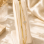 Shop premium stainless steel gold clover bracelets for women in Qatar. Elegant double-layer design with sparkling crystal details, perfect for everyday wear and gifting.